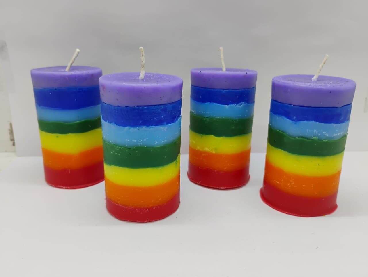 7 Chakra Pillar Candles