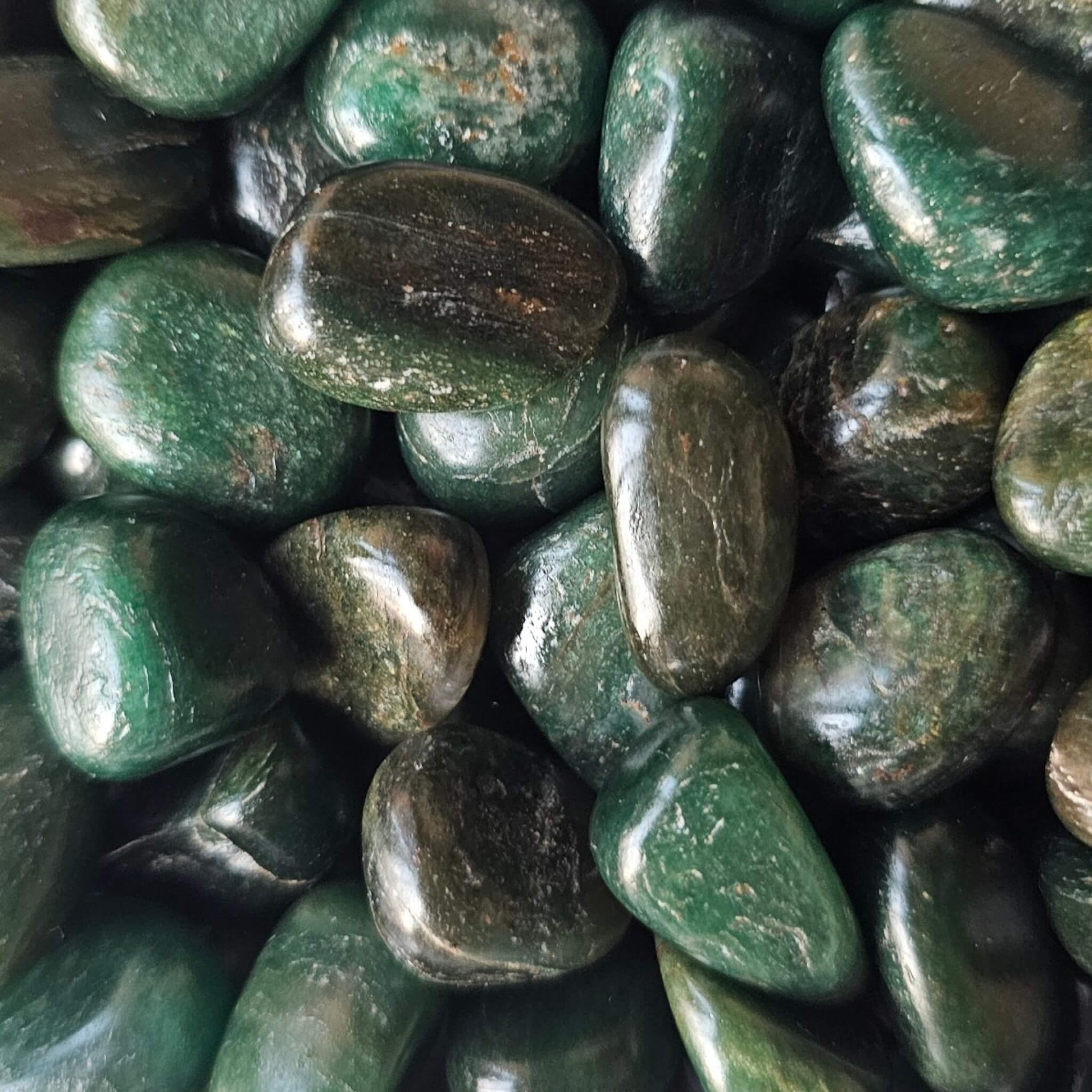 Green Aventurine Crystal Tumbles