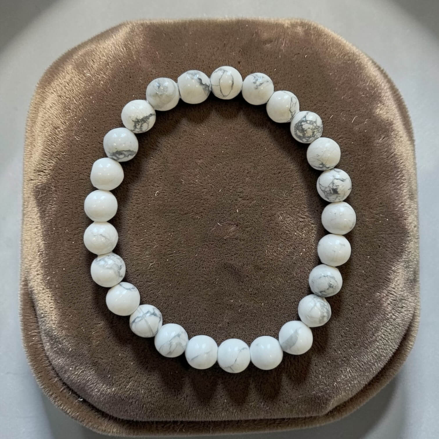 🤍 Howlite Crystal Bracelet  - Calm Mind, Patience & Stress Relief 🤍
