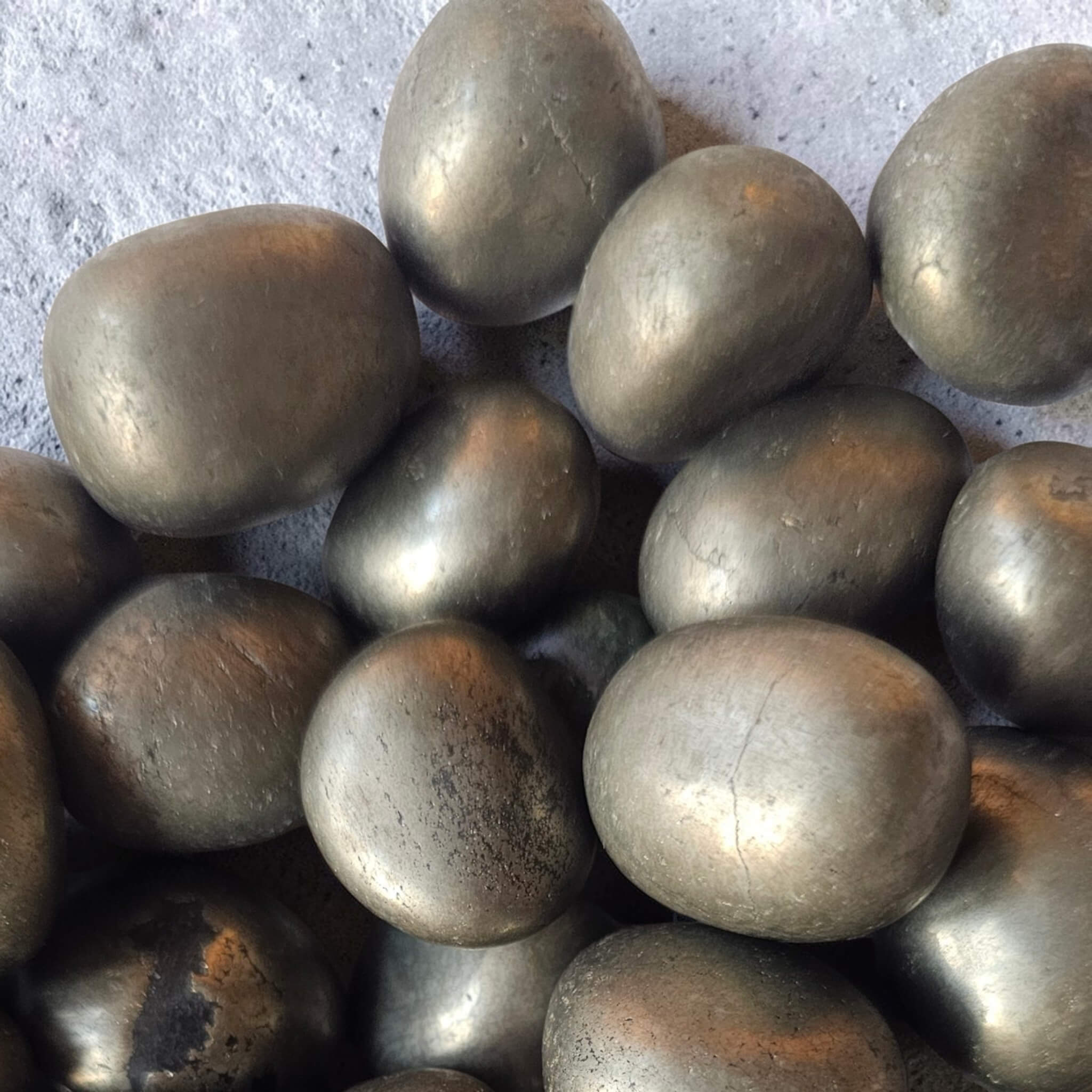 Pyrite Crystal Tumbles