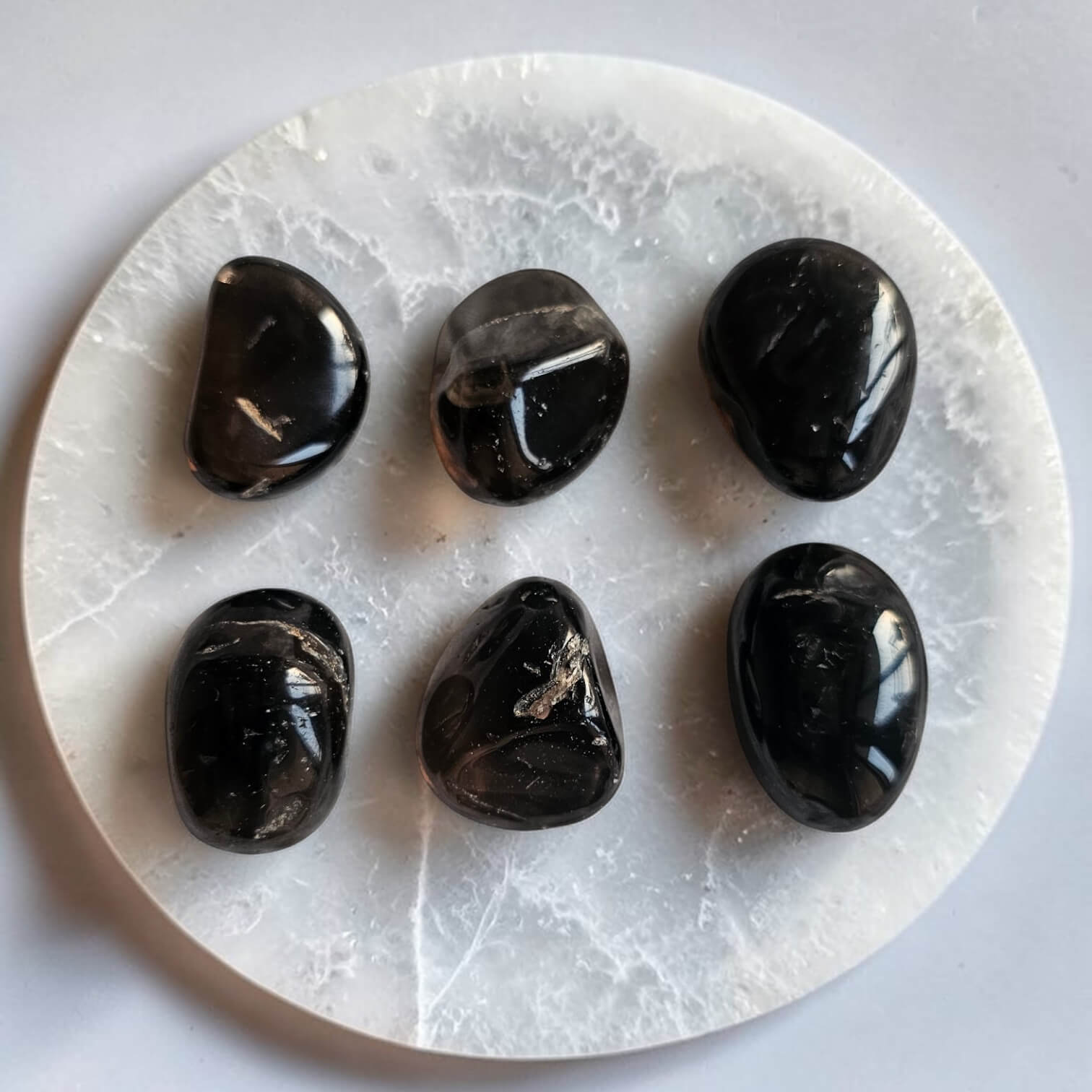 Smoky Quartz Crystal Tumbles