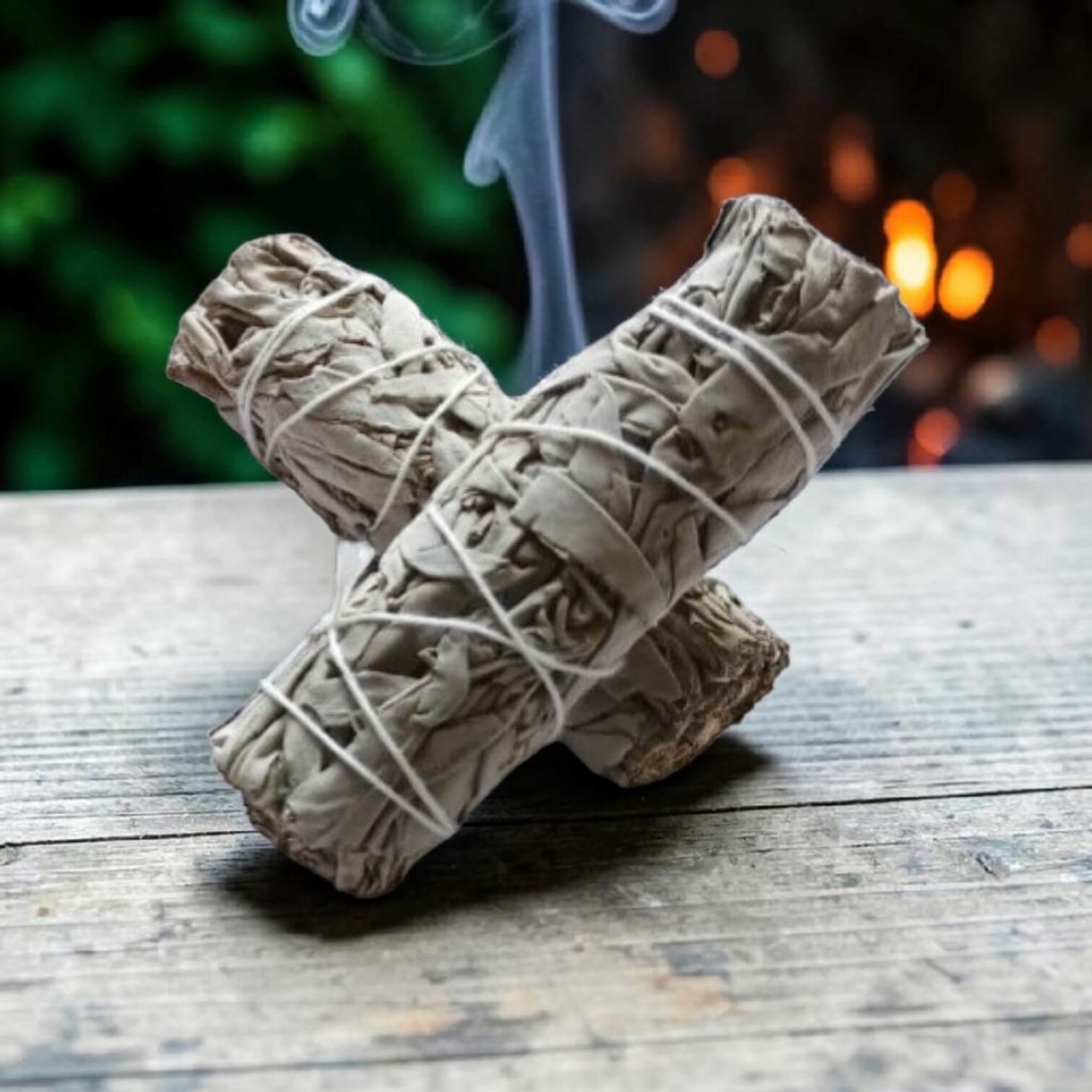 White Californian Sage Smudge Stick for Energy Cleansing & Purification